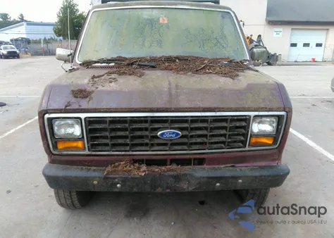 1987 Ford Econoline E350 Van из США, поврежденный, VIN 1FTJE34H0HHB20885